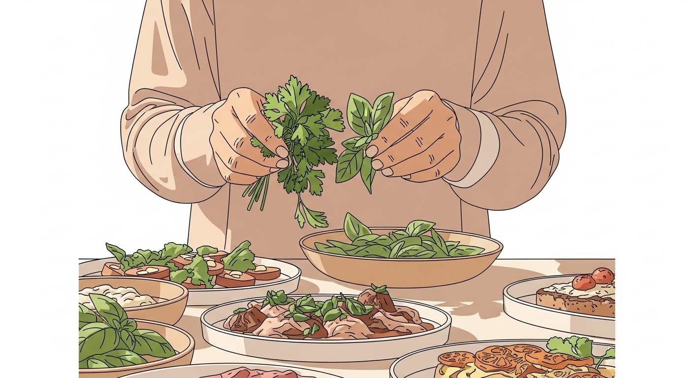 ハーブの魔法で、食卓をもっと豊かにしよう!